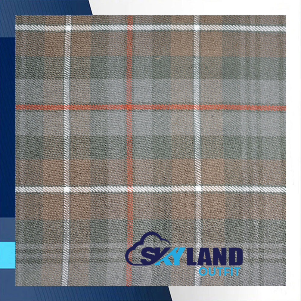 Mackenzie-Weathered.jpg Mackenzie Weathered Tartan Fabric | Scottish Wool by Yard - Image 1