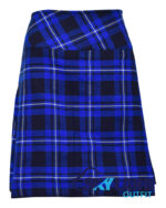 Ramsey Blue Tartan Mini Billie Kilt Girls Modern Kilt Skirt - Image 2