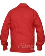 Red-Cotton-Full-Sleeve-Kilt-Shirt-back