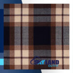 Rose Ancient Tartan Homespun Wool Blend Fabric By the Yard