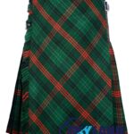 Ross Hunting Tartan Traditional 8-Yard Kilt with Bias Cut