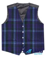 Spirit of Scotland tartan Argyle waistcoat made to order for Highland wear and kilts