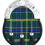 US Army Tartan Dress Sporran | Military Full Dress Leather