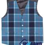 US Navy tartan 5-button Argyle waistcoat made to order for Highland wear and kilts
