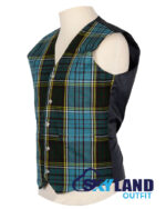 Anderson Tartan Waistcoat – 5 Buttons Argyle Vest Made to Order - Image 2