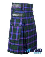 Armstrong Tartan Kilt – Modern Utility Scottish Kilts - Image 3