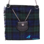 Black Watch Tartan Ladies Kilt Shaped Purse | Tote Bag - Image 2