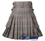 Black Watch Weathered Tartan Kilt – Modern Utility Kilts - Image 3