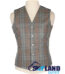 Black Watch Weathered tartan Argyle waistcoat made to order for Highland wear and kilts