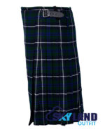 Douglas Blue Tartan 8 Yard Kilt - Traditional Kilts for Men - Image 3