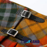 Buchanan Ancient Tartan Mini Kilt Girls Modern Kilt Skirt - Image 3
