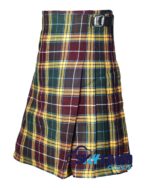 Buchanan Muted Tartan 8 Yard Kilt - Traditional Scottish Kilts - Image 3
