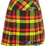 Buchanan Tartan Mini Billie Kilt Girls Modern Kilt Skirt