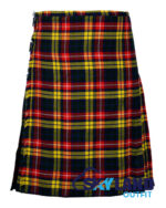 Buchanan Tartan 8 Yard Kilt - Traditional Scottish Kilts for Men