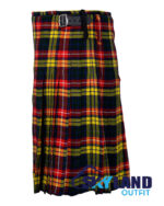Buchanan Tartan 8 Yard Kilt - Traditional Scottish Kilts for Men - Image 3