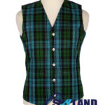 Campbell Ancient tartan Argyle waistcoat made to order for Highland wear and kilts