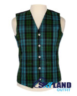 Campbell Ancient tartan Argyle waistcoat made to order for Highland wear and kilts