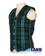 Campbell Ancient Tartan Waistcoat – Argyle Vest Made to Order - Image 2
