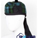 Campbell Ancient Tartan Glengarry Hat Traditional Scottish Cap