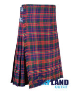 Cameron Tartan 8 Yard Kilt - Scottish Kilts for Men - Image 2