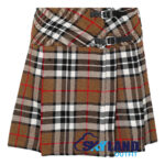 Campbell Thompson Tartan Mini Billie Kilt Girls Modern Kilt Skirt for Highland Dress