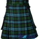 Campbell Ancient Tartan Modern Utility Scottish Kilt for Highland Dress