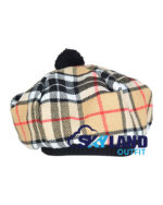 Campbell Thompson Tartan Tam o' Shanter Scottish Flat Bonnet - Image 2