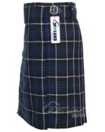 Blue Douglas Tartan 5-Yard Kilt | Lightweight Casual Kilts - Image 3