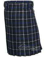 Blue Douglas Tartan 5-Yard Kilt | Lightweight Casual Kilts - Image 4
