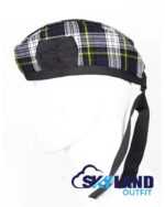 Dress Gordon Tartan Glengarry Hat Traditional Scottish Cap - Image 2