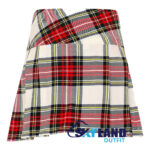 Dress Stewart Tartan Mini Billie Kilt | Girls Modern Kilt Skirt - Image 2