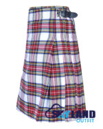 Dress Stewart Tartan 8 Yard Kilt - Traditional Kilts for Men - Image 2