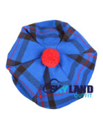 Elliot Modern Tartan Tam o' Shanter Scottish Flat Bonnet - Image 3