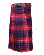 Fraser Tartan 8 Yard Kilt - Traditional Scottish Kilts for Men - Image 2