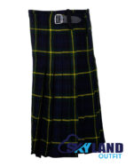 Gordon Tartan 8 Yard Kilt - Traditional Scottish Kilts for Men - Image 3