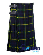 Gordon Tartan 8 Yard Kilt - Traditional Scottish Kilts for Men - Image 2