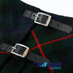 Gunn Tartan Mini Billie Kilt Girls Modern Kilt Skirt - Image 3