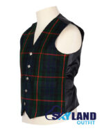 Gunn Tartan Waistcoat – 5 Buttons Argyle Vest | Made to Order - Image 2