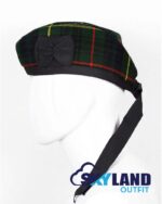Hunting Stewart Tartan Glengarry Hat Traditional Scottish Cap - Image 2
