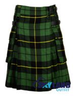 Wallace Hunting Tartan Modern Utility Scottish Kilt for Highland Dress