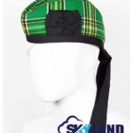 Irish Heritage Tartan Glengarry Hat Traditional Celtic Cap