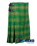 Irish Heritage Tartan 8 Yard Kilt - Traditional Scottish Kilts for Men - Image 2