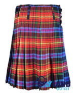 LGBTQ Pride Tartan 8 Yard Kilt - Traditional Scottish Kilts for Men - Image 4