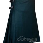 Lovat Green Wool Blazer Kilt – Premium 8-Yard Traditional Scottish Kilts