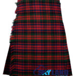 MacDonald Tartan 8 Yard Kilt for Men Traditional Scottish Kilt