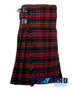MacDonald Tartan 8 Yard Kilt - Traditional Scottish Kilts for Men - Image 2