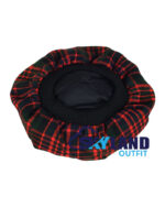 MacDonald Tartan Tam o' Shanter Scottish Flat Bonnet - Image 4