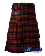 MacDonald Tartan Kilt – Modern Utility Scottish Kilts - Image 2