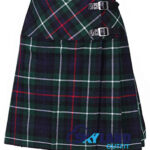 Mackenzie Tartan Mini Billie Kilt Girls Modern Kilt Skirt for Highland Dress