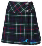 Mackenzie Tartan Mini Billie Kilt Girls Modern Kilt Skirt for Highland Dress